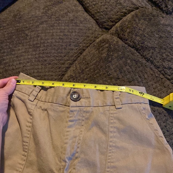 Khaki cargo style pants elastic ankles size medium EUC - Picture 13 of 16